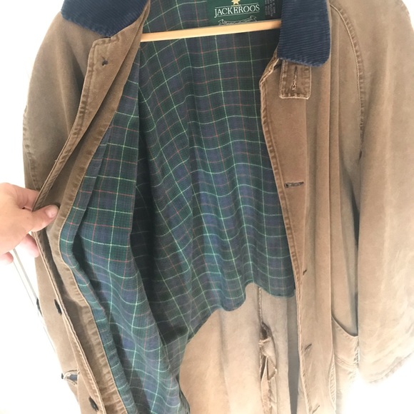 Jackeroos light brown Vintage Trench Coat Duster - Picture 4 of 10